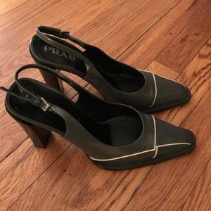 Prada sling backs